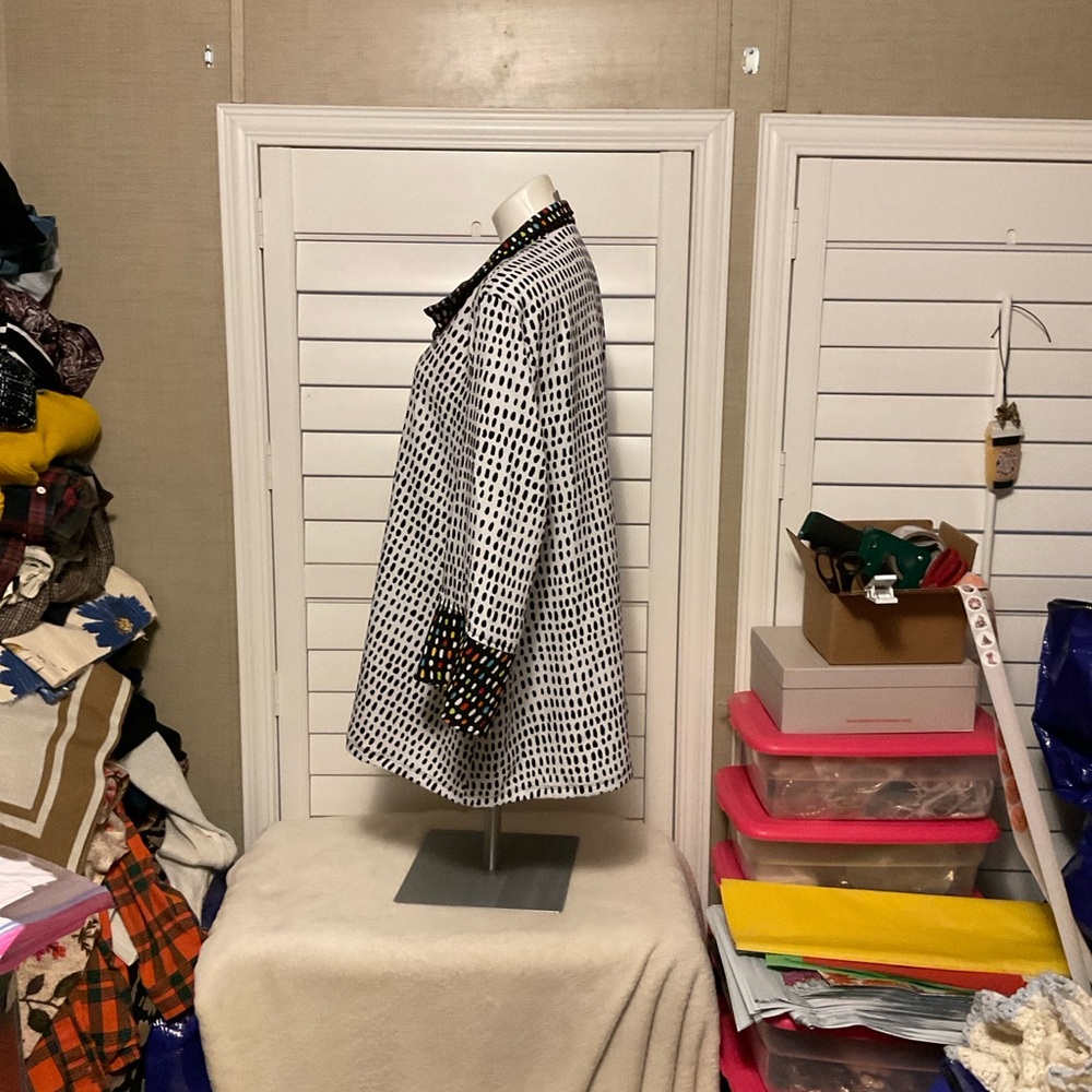 Multiples Colorful Dot Pattern Jacket - image 5